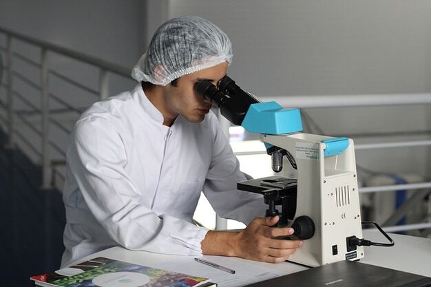 diagnosi di parassiti nel corpo